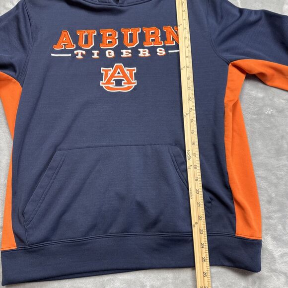 Colosseum Auburn Tigers Men’s Hoodie Sweatshirt Sz M Navy/Orange - Picture 7 of 9